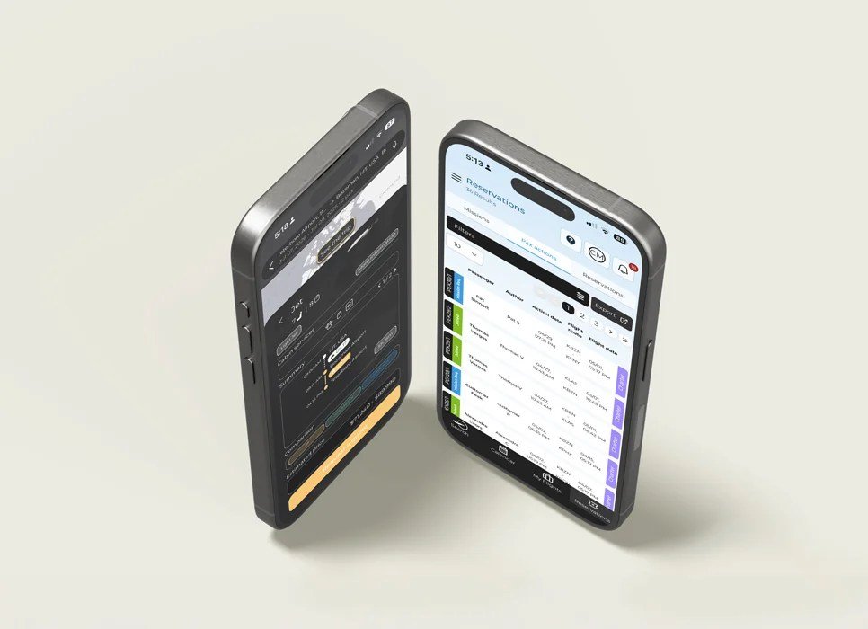 The Peak app on two iPhone screens