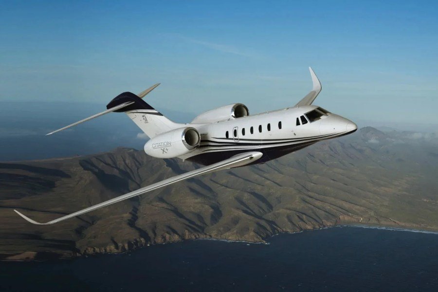 Cessna Citation X private jet available for charter through Peak Aviation Solutions