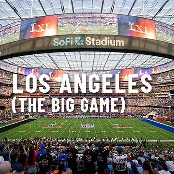Private jet charter to Super Bowl LXI in Los Angeles